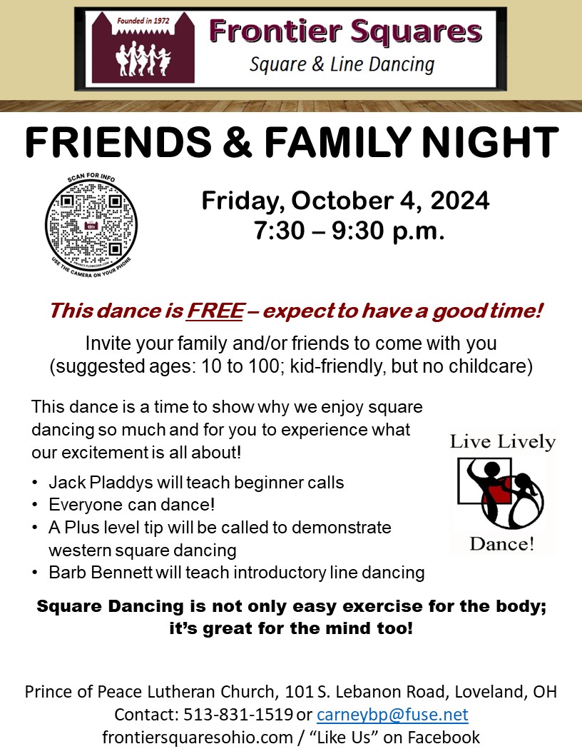 2024 10 04 Friends and Family Night
